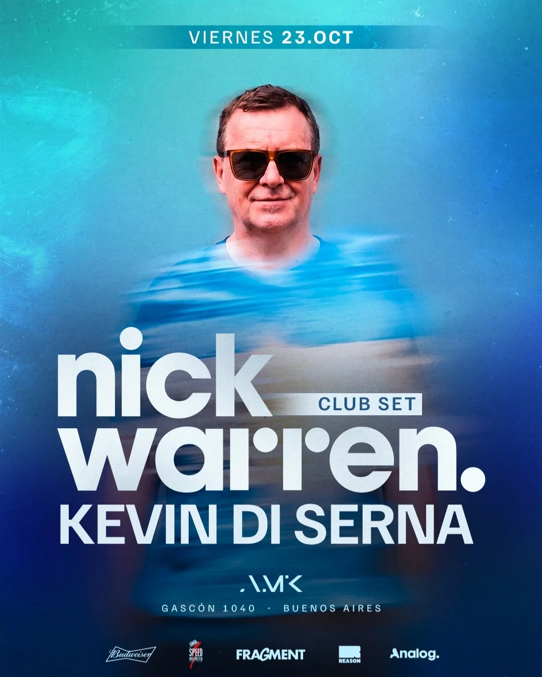 Flyer de NICK WARREN día 2, 24.10.2026